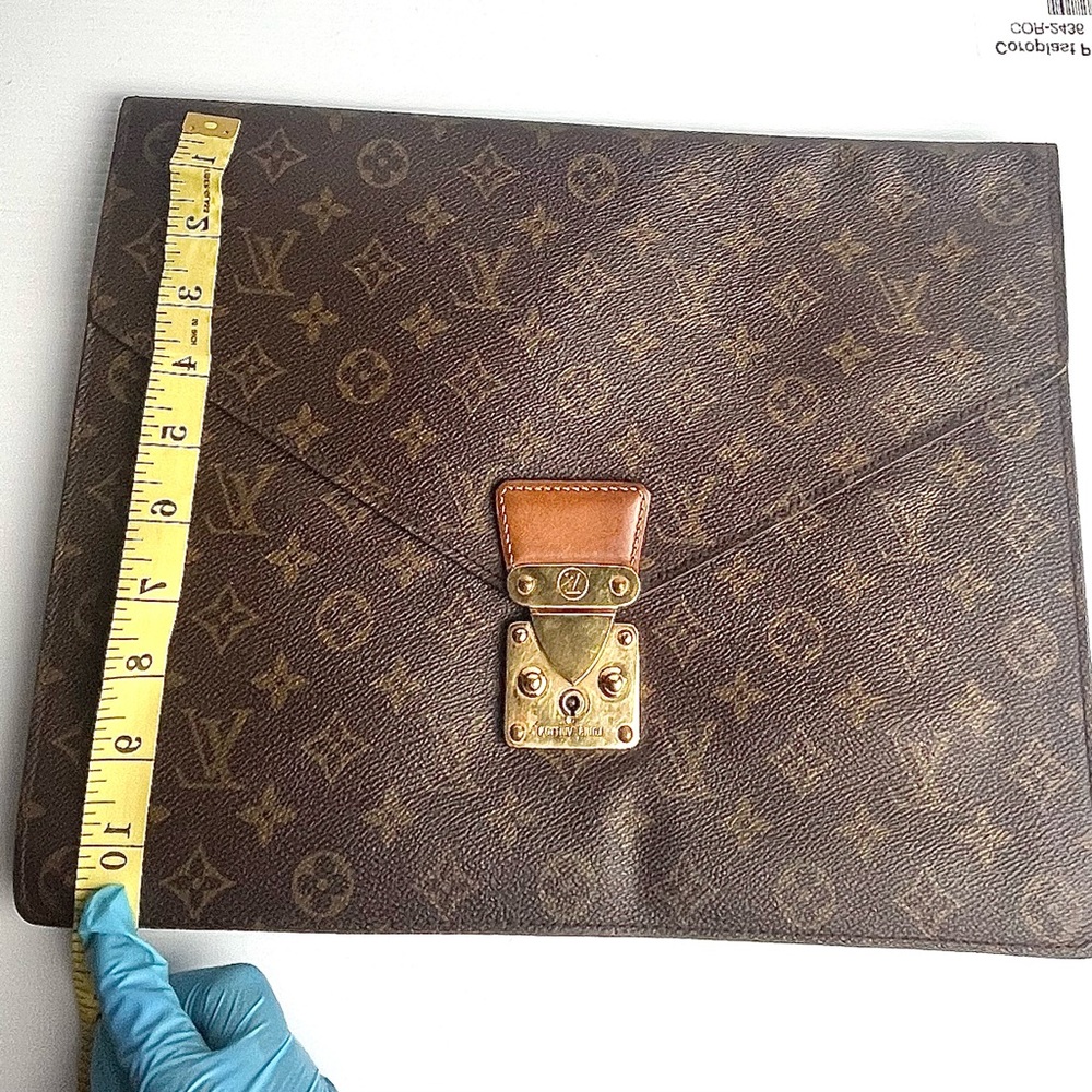 Louis Vuitton Monogram Laptop Bag in Brown
